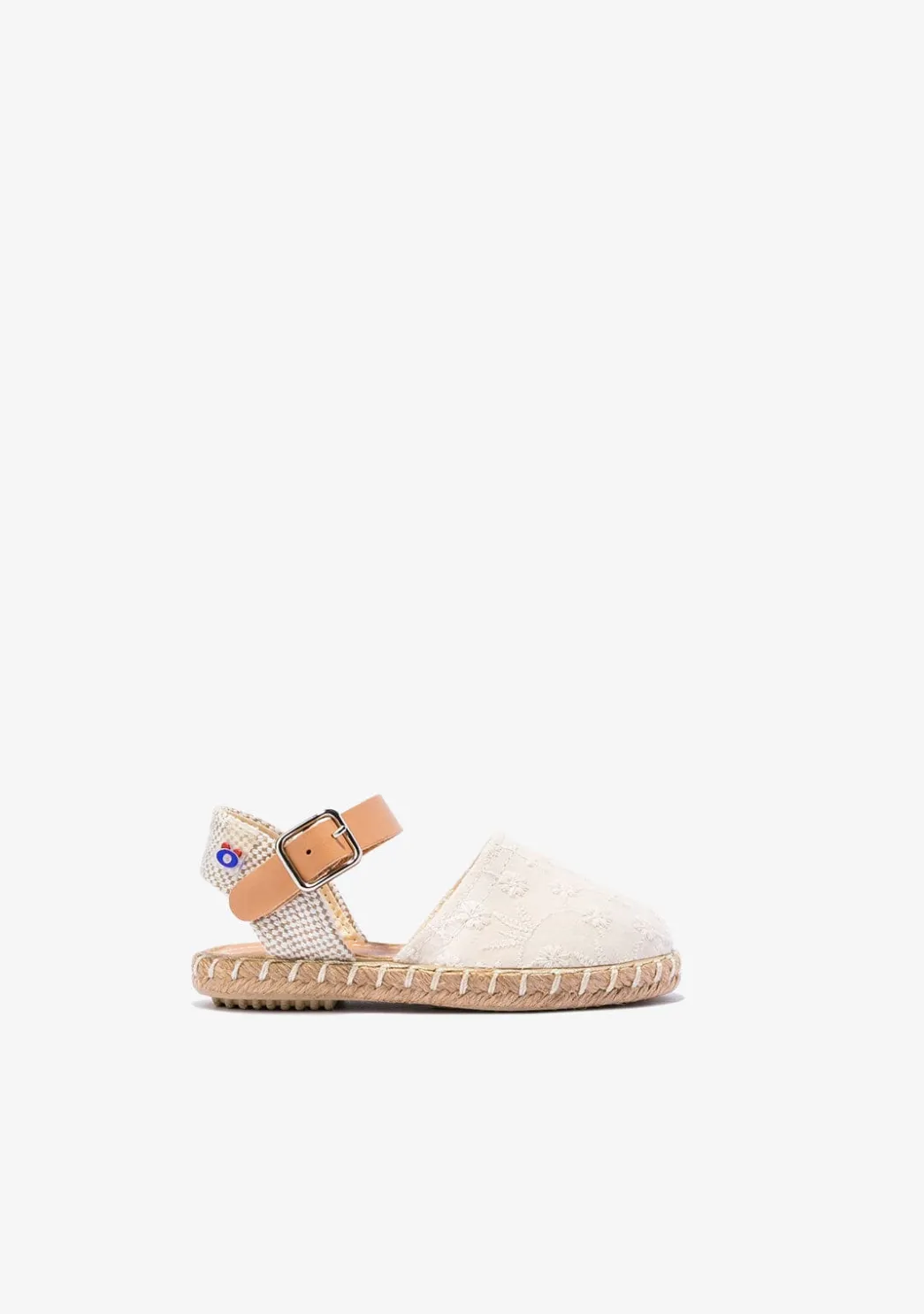 Discount Alpargatas De Bebé Bordado Beige Alpargatas|Alpargatas