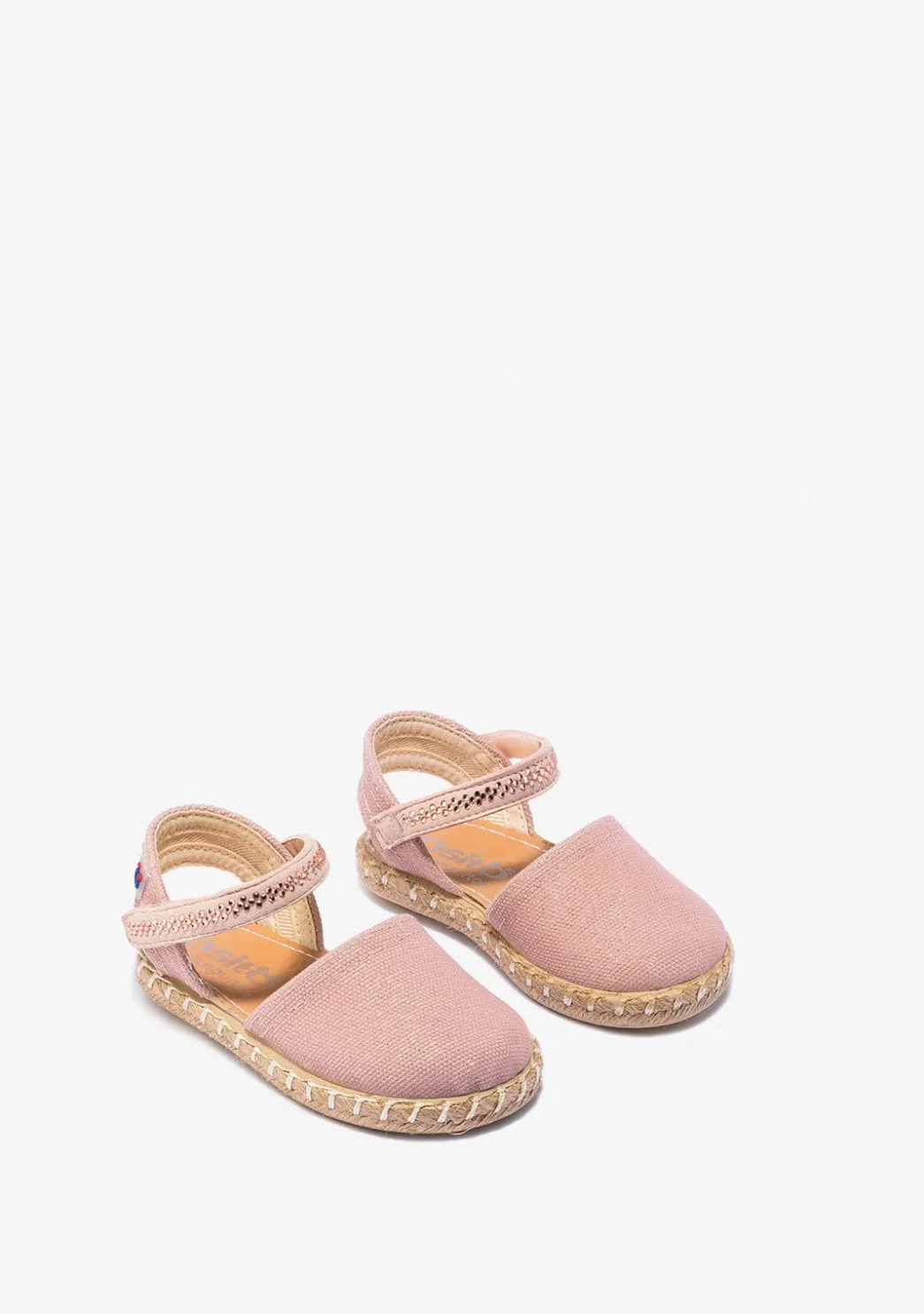 Clearance Alpargatas De Bebé Tira Adherente Rosa Alpargatas|Alpargatas