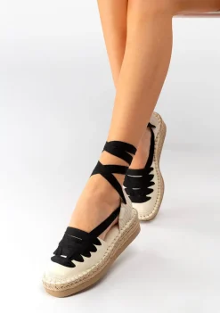 Fashion Alpargatas De Niña Cuña Lona Beige B&W Alpargatas|Alpargatas