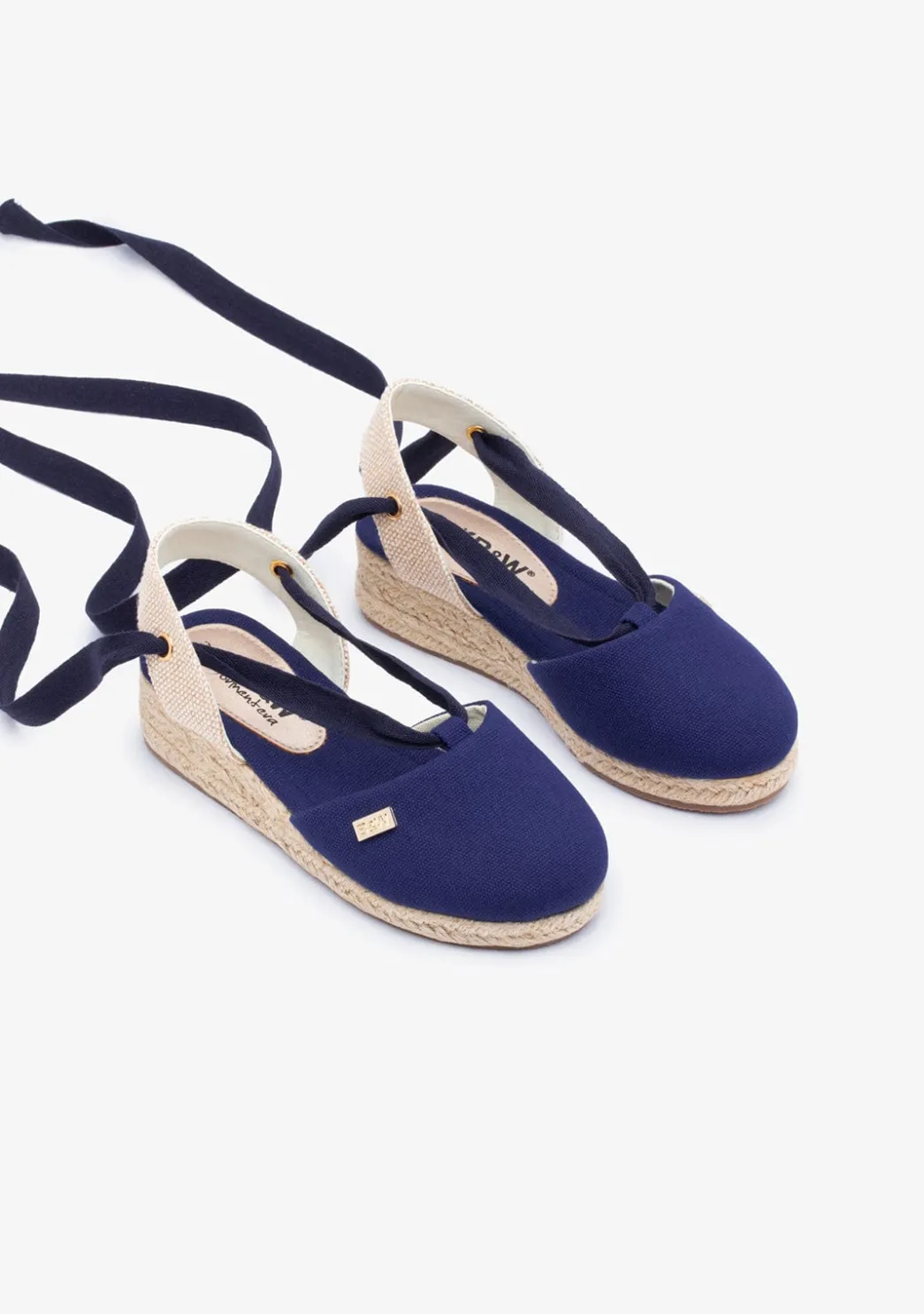 Cheap Alpargatas De Niña Cuña Marino Sandalias|Alpargatas