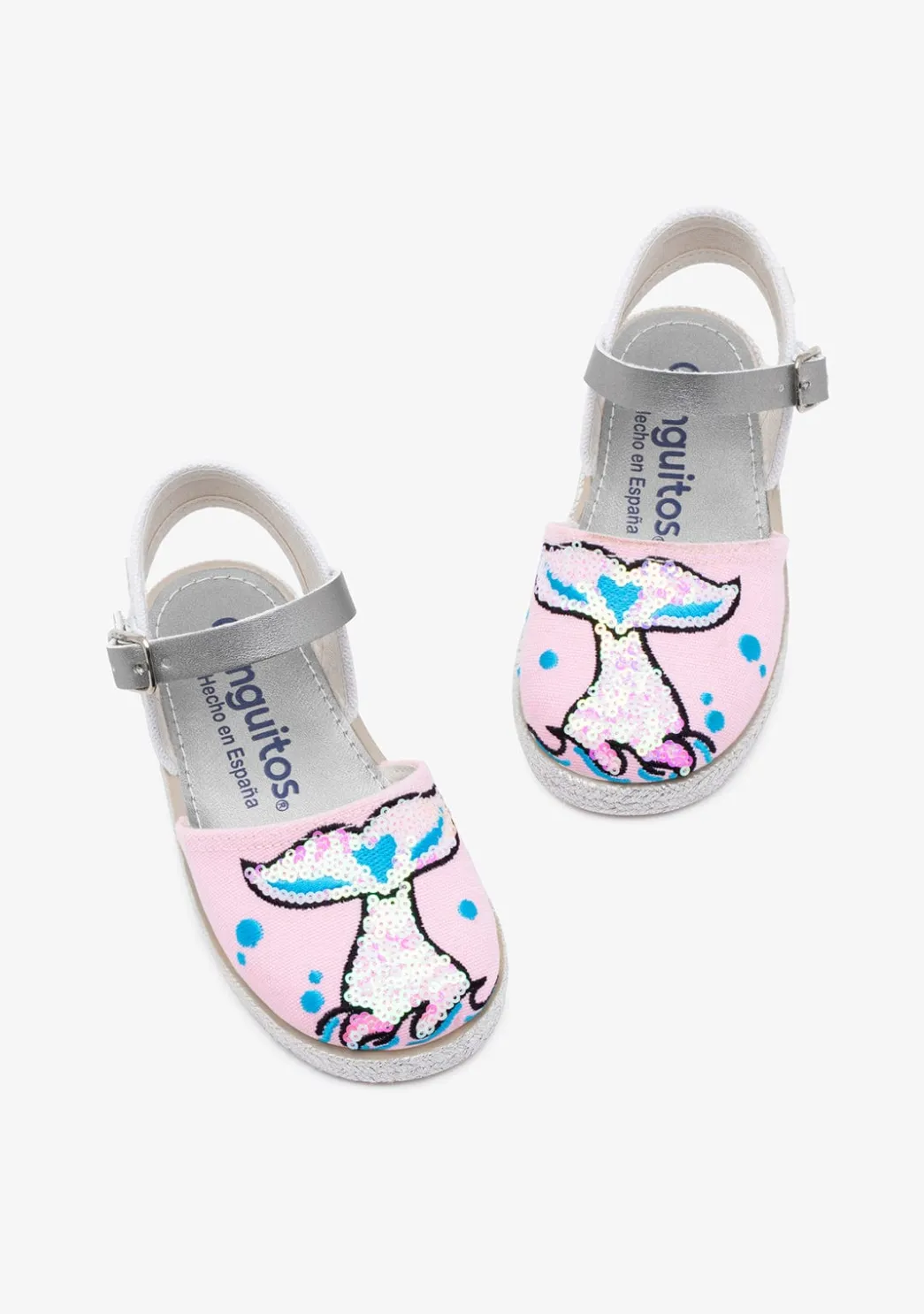 Outlet Alpargatas De Niña Lentejuelas Sirena Alpargatas