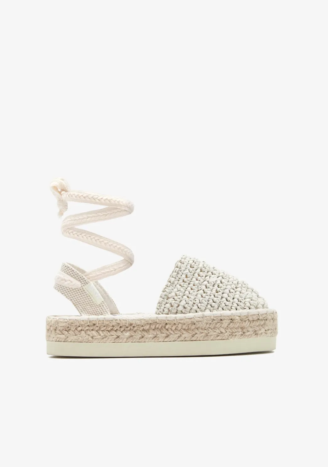 Best Alpargatas Tiras Beige B&W Alpargatas|Alpargatas