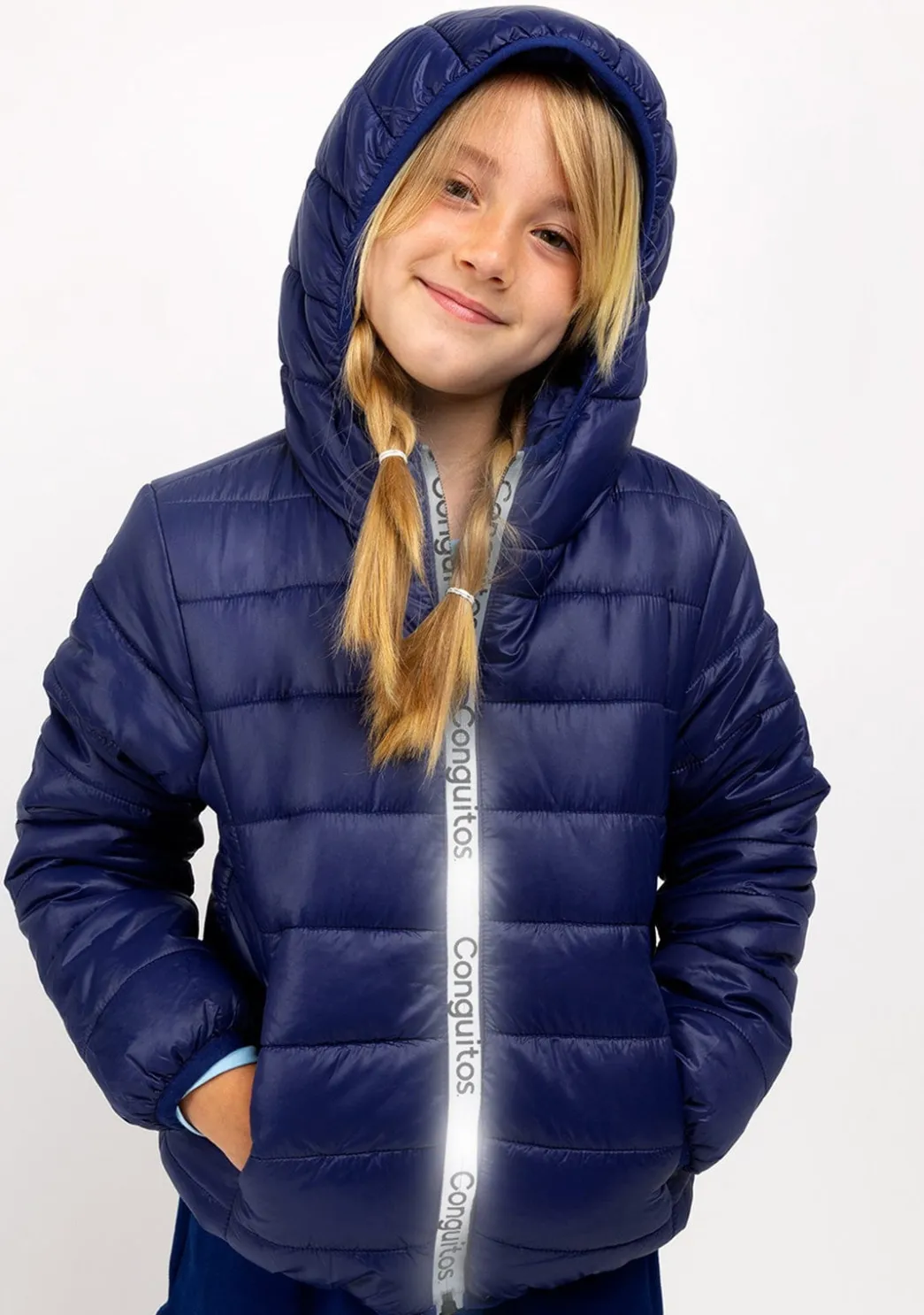 Outlet Anorak De Niña Recycled Marino Chaquetas