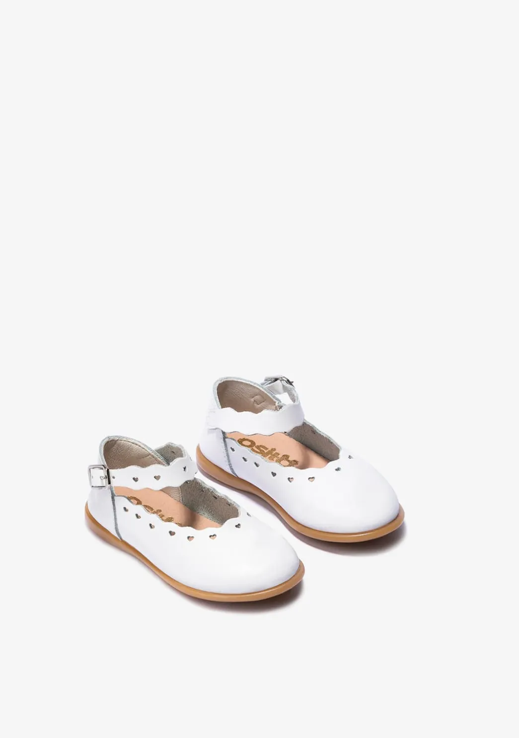 Store Bailarinas De Bebé Hebilla Blanco Bailarinas|Zapatos De Ceremonia
