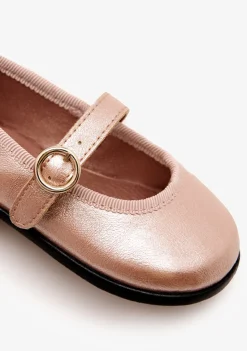 Flash Sale Bailarinas De Bebé Hebilla Rosa Bailarinas
