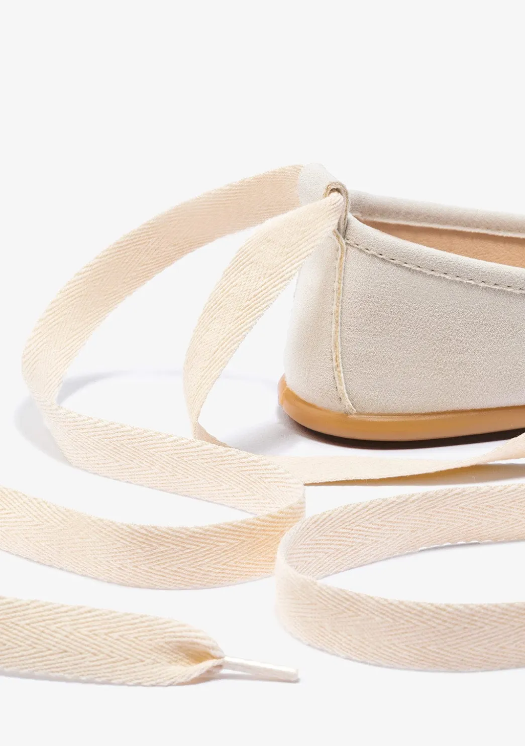 Online Bailarinas De Niña Con Lazo Beige B&W Zapatos|Zapatos De Ceremonia
