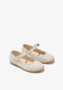 Cheap Bailarinas Strass Blanco Roto Zapatos De Ceremonia|Bailarinas