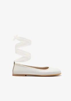 Cheap Bailarinas Tira Beige B&W Zapatos|Zapatos De Ceremonia