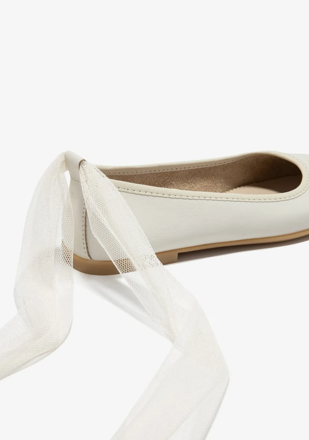 Cheap Bailarinas Tira Beige B&W Zapatos|Zapatos De Ceremonia