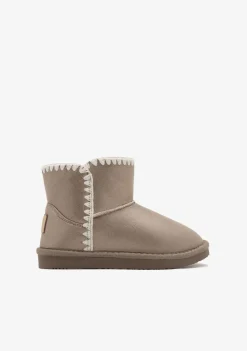 Outlet Botas Australianas Bajas Bordado Bronce B&W Botas Australianas|Botas Australianas
