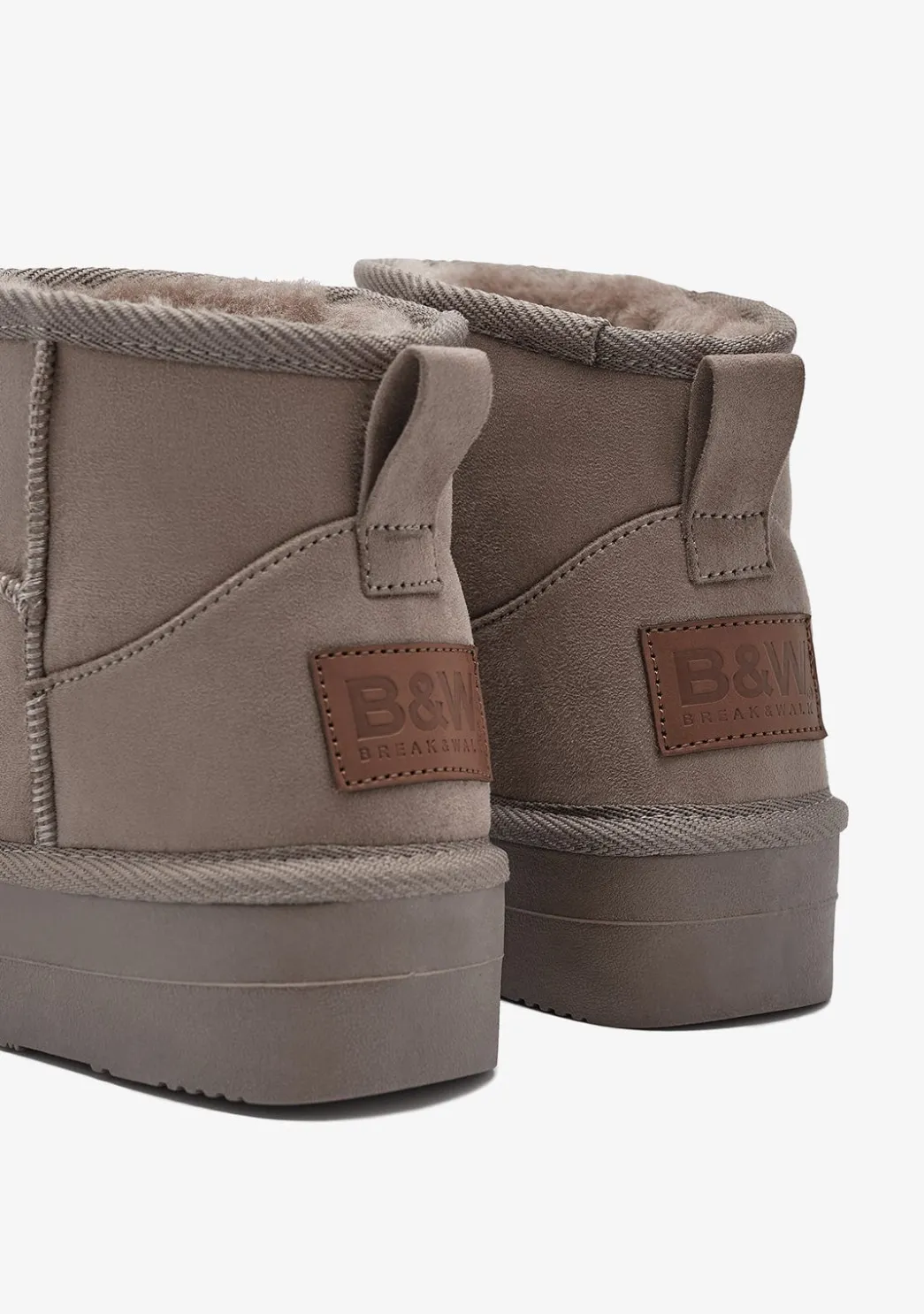 Outlet Botas Australianas Bajas Taupe B&W Botas Australianas|Botas Australianas