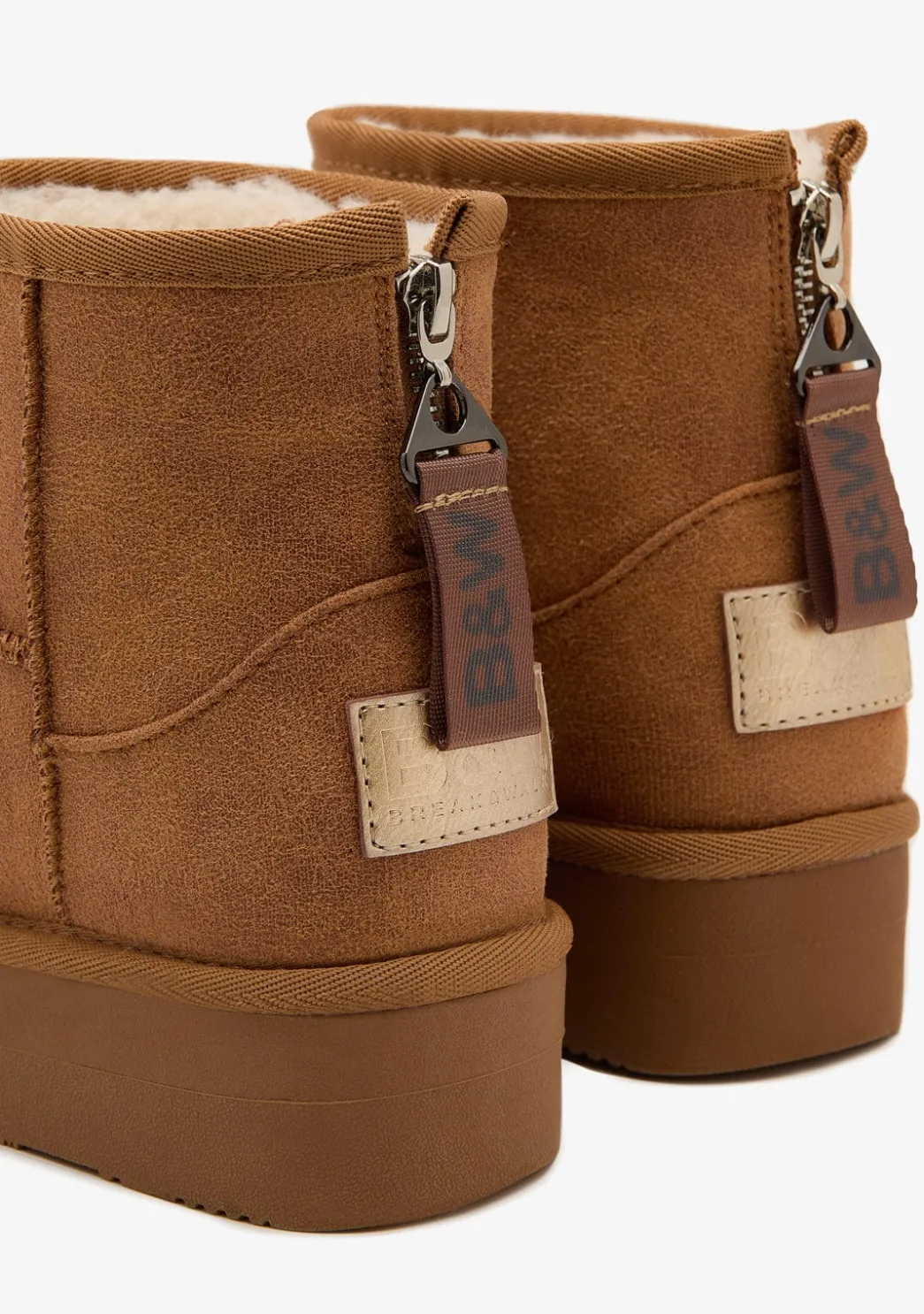 Shop Botas Australianas Cremallera Tan B&W Botas Australianas|Botas Australianas