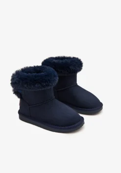 Best Sale Botas Australianas Lazo Pelo Water Repellent Marino B&W Botas Australianas|Botas Australianas