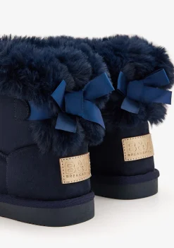 Best Sale Botas Australianas Lazo Pelo Water Repellent Marino B&W Botas Australianas|Botas Australianas