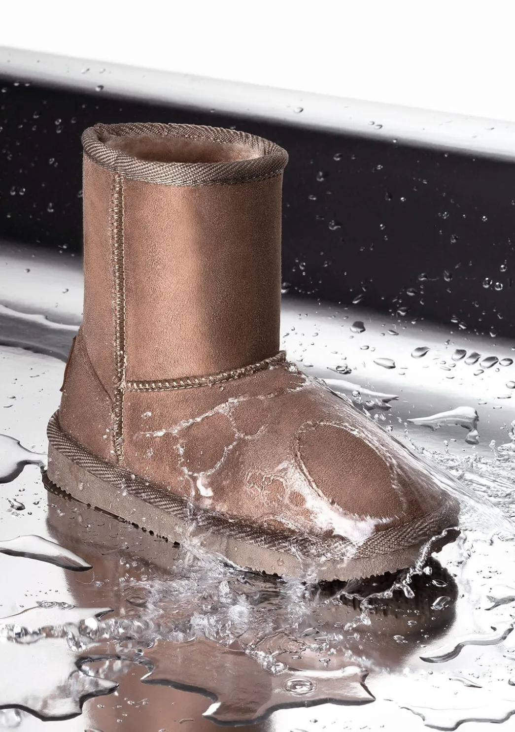 Sale Botas Australianas Logo Water Repellent Taupe B&W Botas Australianas|Botas Australianas