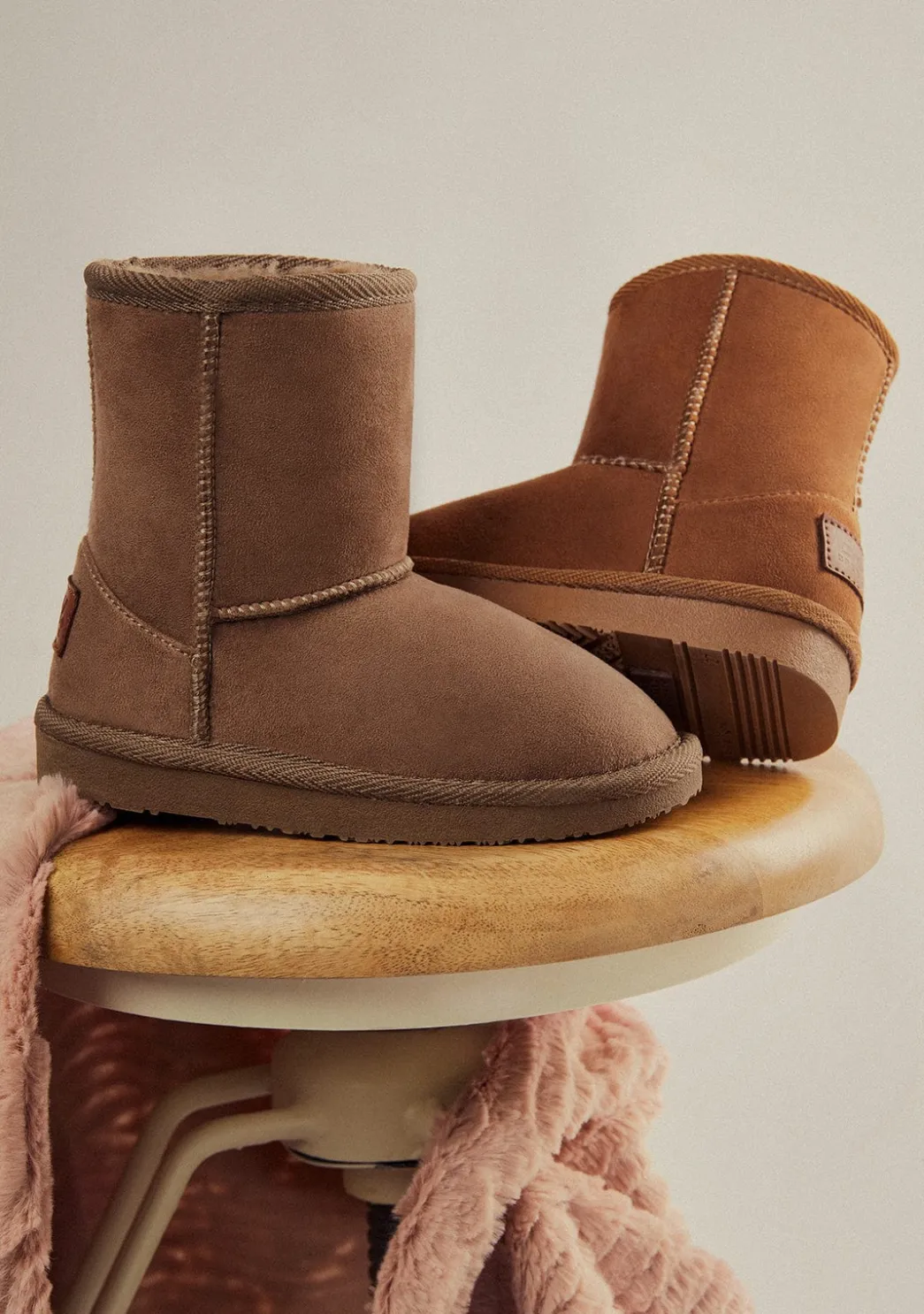 Sale Botas Australianas Logo Water Repellent Taupe B&W Botas Australianas|Botas Australianas