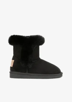 Cheap Botas Australianas Pelo Negro B&W Botas Australianas|Botas Australianas
