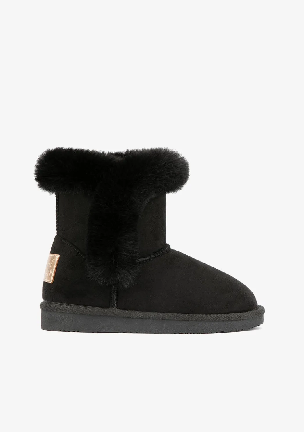Cheap Botas Australianas Pelo Negro B&W Botas Australianas|Botas Australianas