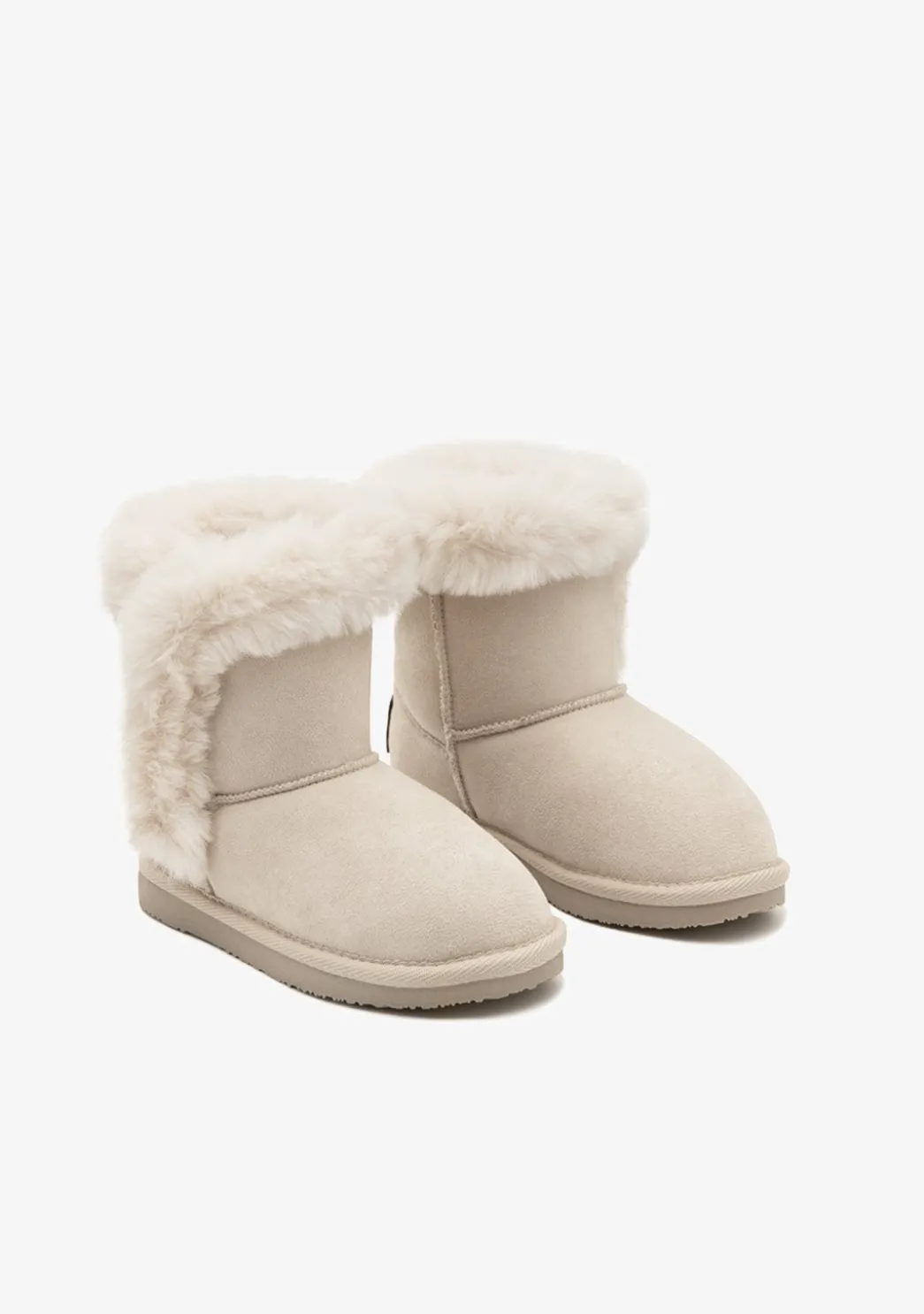 Outlet Botas Australianas Pelo Water Repellent Beige Botas Australianas|Botas