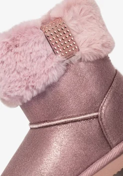 Best Botas Australianas Strass Pelo Rosa B&W Botas Australianas|Botas Australianas