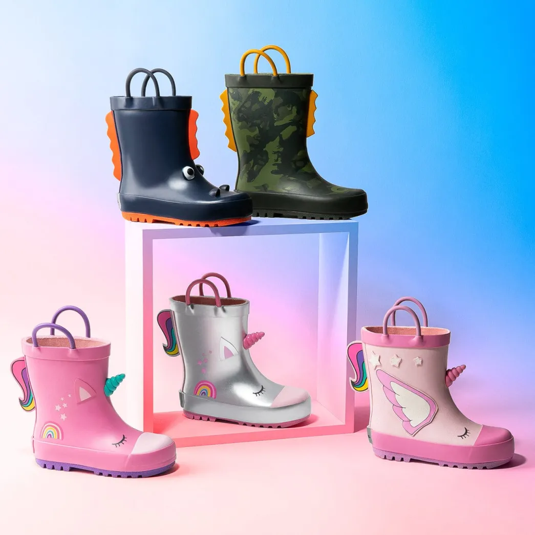 Flash Sale Botas De Agua Goma Unicornio Botas De Agua|Botas De Agua