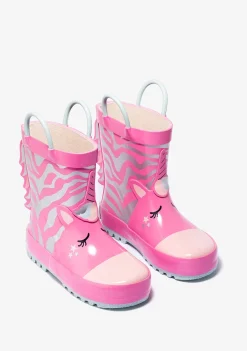 Online Botas De Agua Unicornio Rosa De Goma Botas De Agua|Botas De Agua