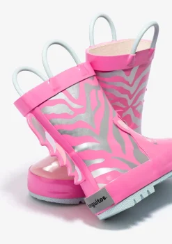 Online Botas De Agua Unicornio Rosa De Goma Botas De Agua|Botas De Agua