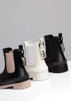Outlet Botas De Agua Unisex Beige B&W Botas|Botas De Agua