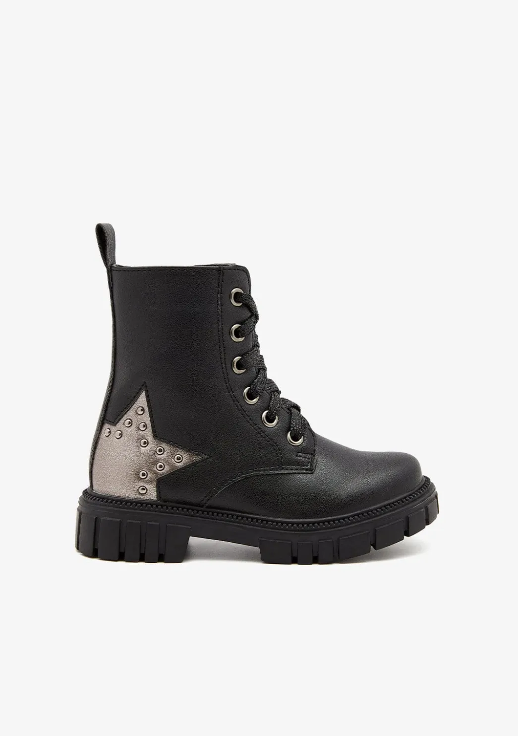 Clearance Botas Militares Estrella Negro Botas