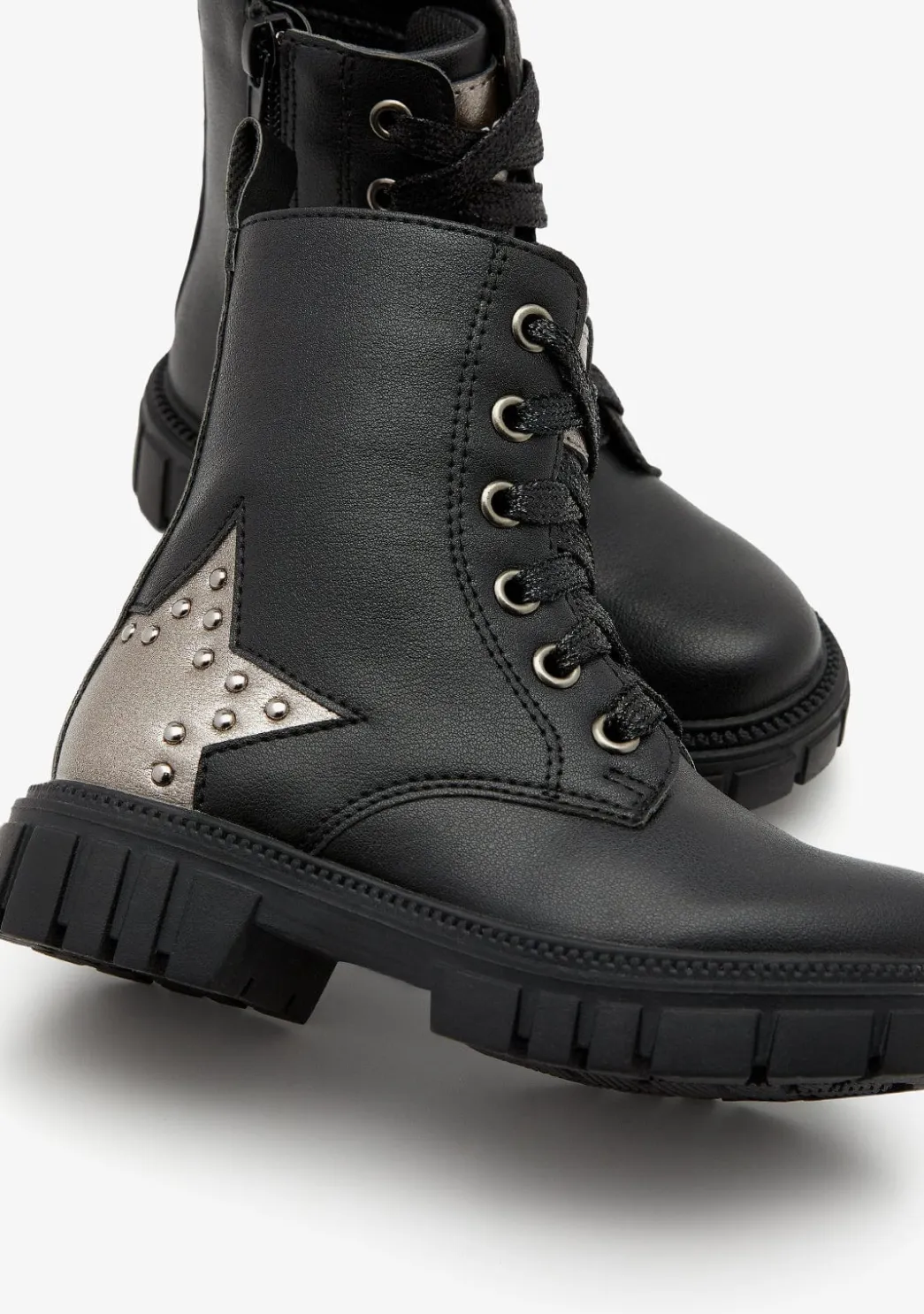 Clearance Botas Militares Estrella Negro Botas