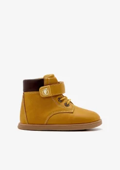 Store Botas Montaña Respetuosas Mostaza Botas|Primeros Pasos - Respetuoso