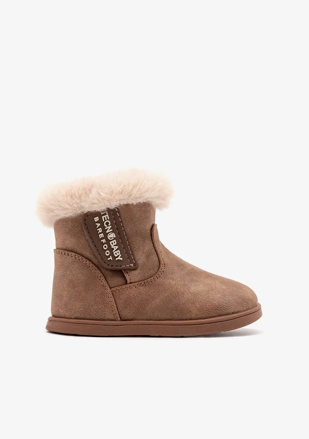 Cheap Botas Respetuosas Pelo Marrón Botas|Primeros Pasos - Respetuoso