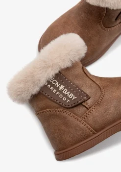 Cheap Botas Respetuosas Pelo Marrón Botas|Primeros Pasos - Respetuoso