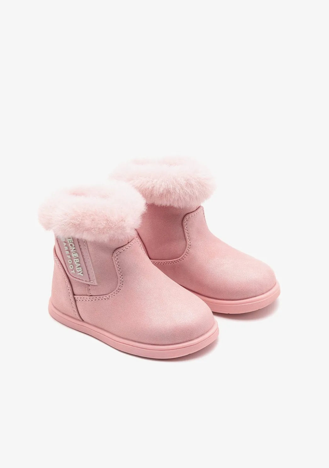 Fashion Botas Respetuosas Pelo Rosa Botas|Primeros Pasos - Respetuoso