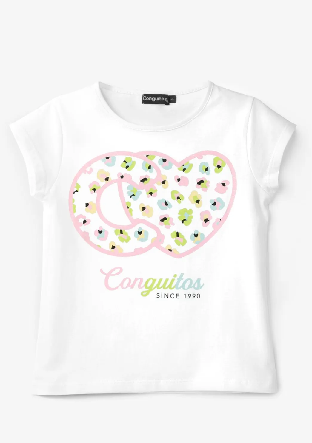 Online Camiseta Leopardo Multicolor Camisetas