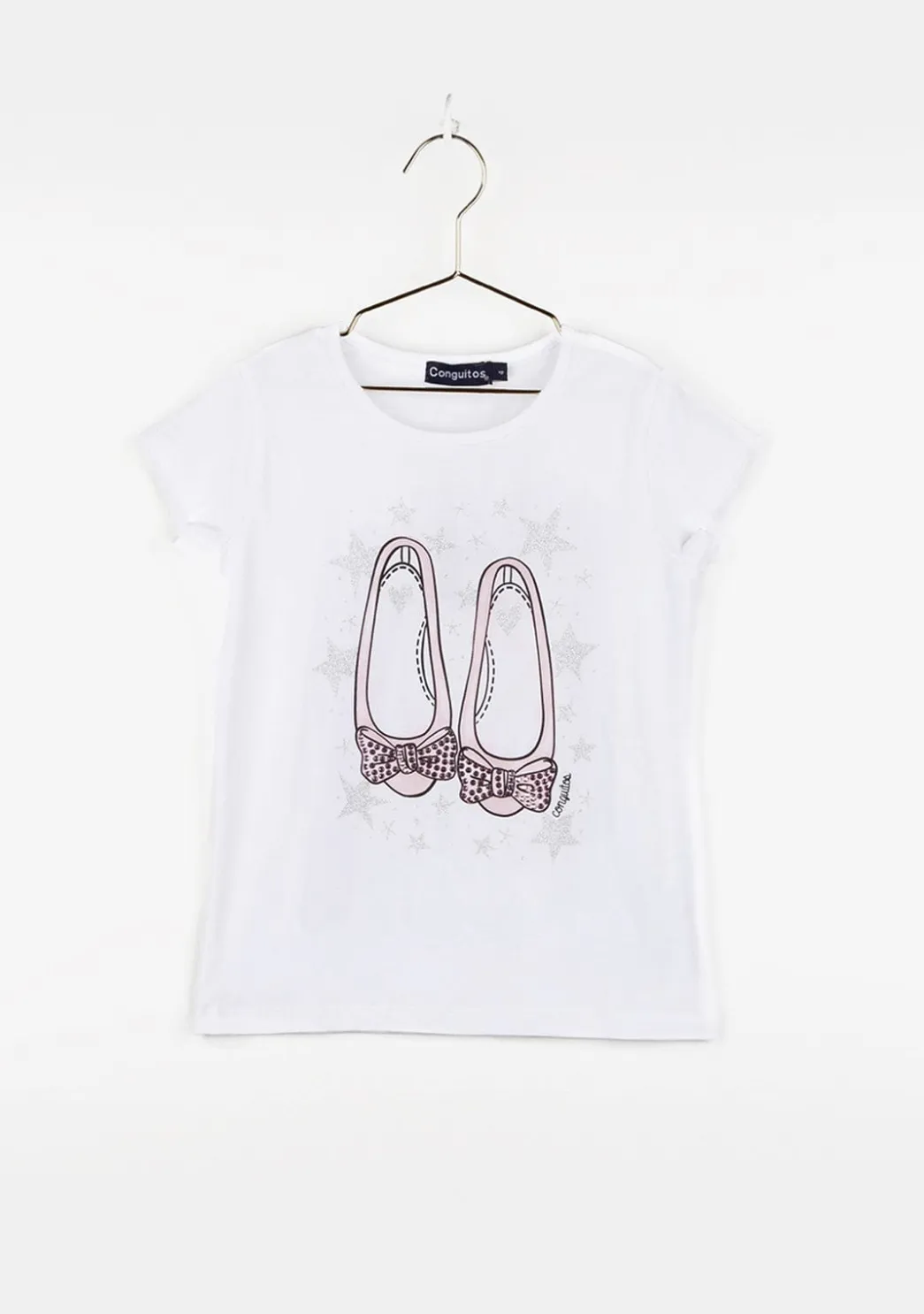 Store Camiseta De Niña Bailarinas Rosa Camisetas
