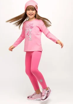 Best Sale Camiseta De Niña Con Luz Caja Rosa Camisetas|Camisetas Manga Larga