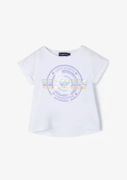 Outlet Camiseta De Niña Love Sports Lentejuelas Camisetas