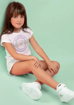 Outlet Camiseta De Niña Love Sports Lentejuelas Camisetas