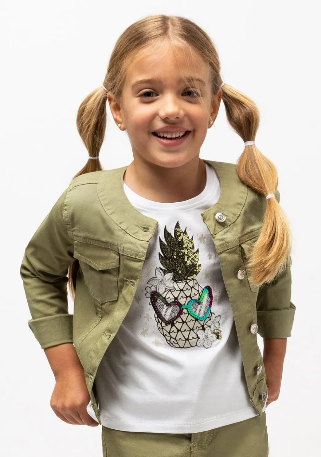 Best Camiseta De Niña Piña Brillo Oscuridad Camisetas