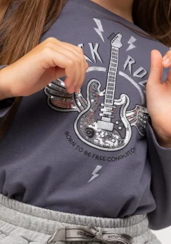 New Camiseta De Niña Rock Marengo Camisetas|Camisetas Manga Larga