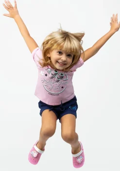 Best Camiseta De Niña Roller Lentejuelas Rosa Camisetas