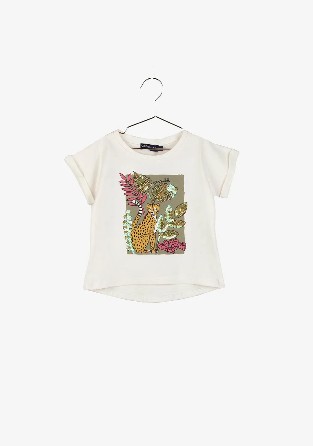 Cheap Camiseta De Niña Selva Lentejuelas Camisetas