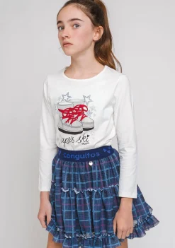 Discount Camiseta Niña Botas Australianas Camisetas|Camisetas Manga Larga
