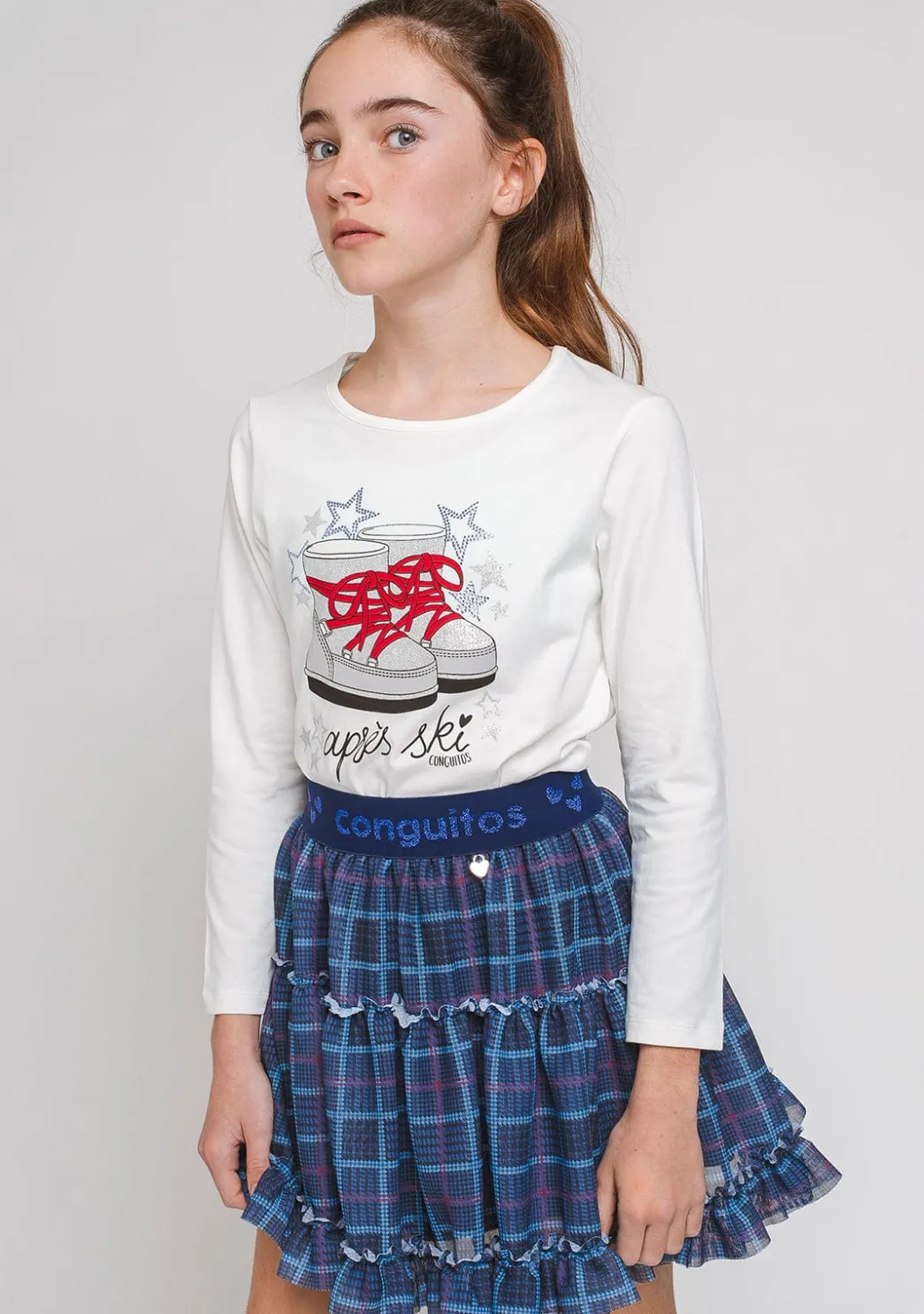 Discount Camiseta Niña Botas Australianas Camisetas|Camisetas Manga Larga