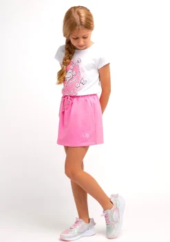 Hot Camiseta Niña Unicornio Lentejuelas Blanca Camisetas