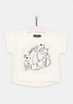 Sale Camiseta Solar De Niña Cerezas Camisetas