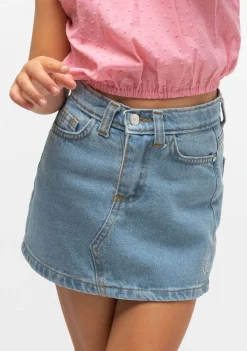 Online Falda De Niña Mini Denim Faldas