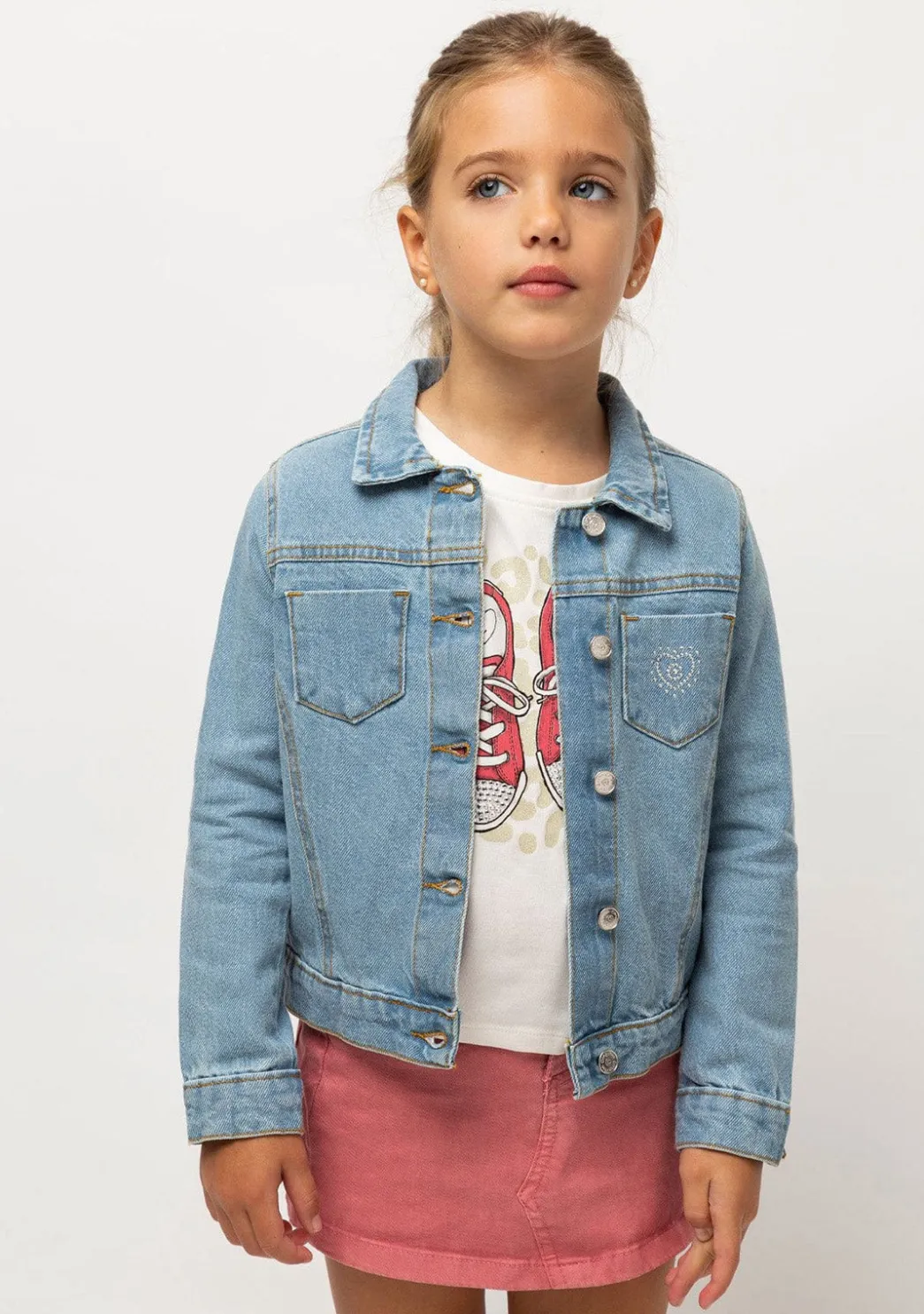 Best Sale Falda De Niña Mini Rosa Faldas