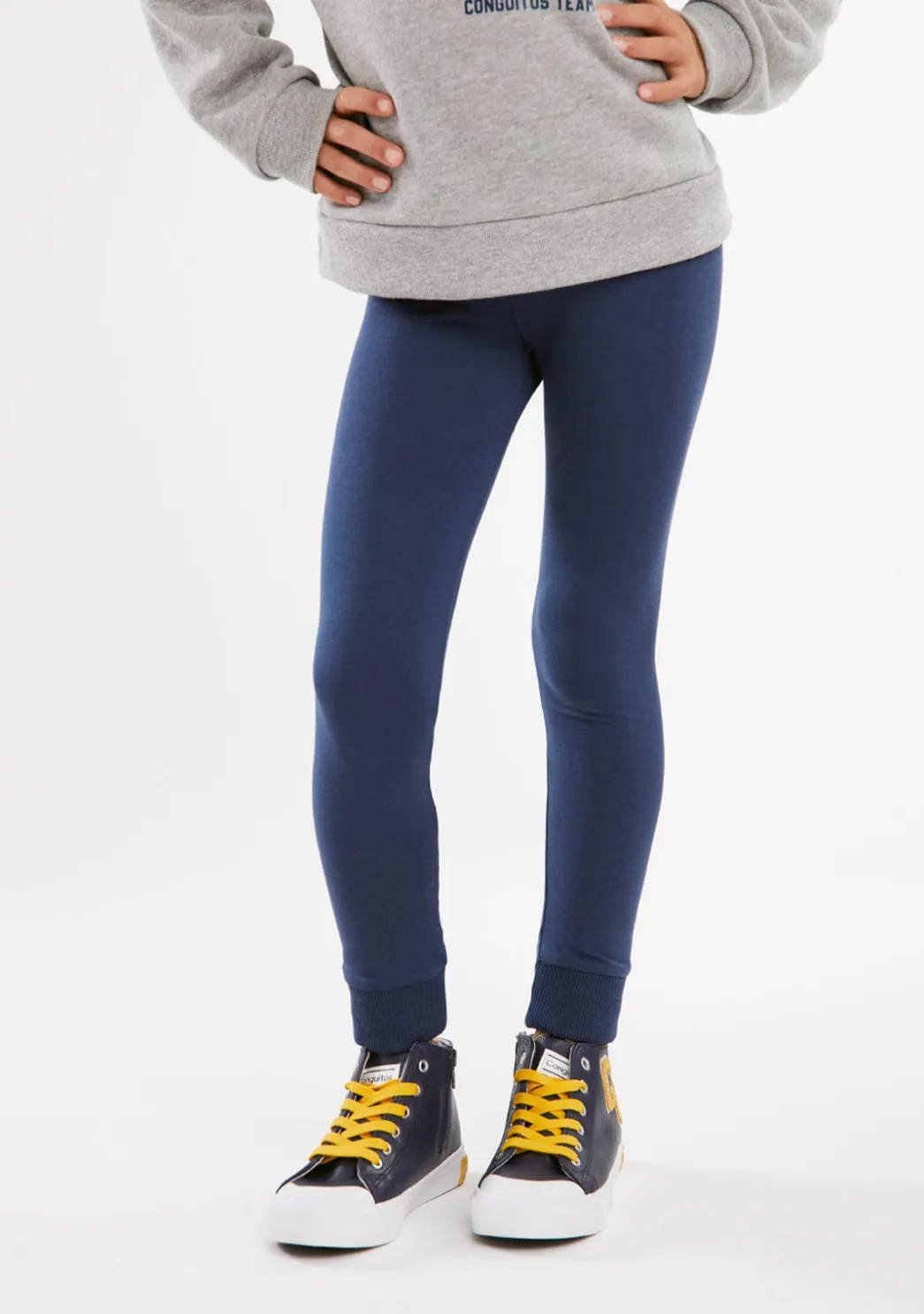Cheap Leggings Algodón Marino Pantalones Y Leggins